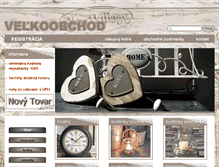 Tablet Screenshot of dekor-shop.sk